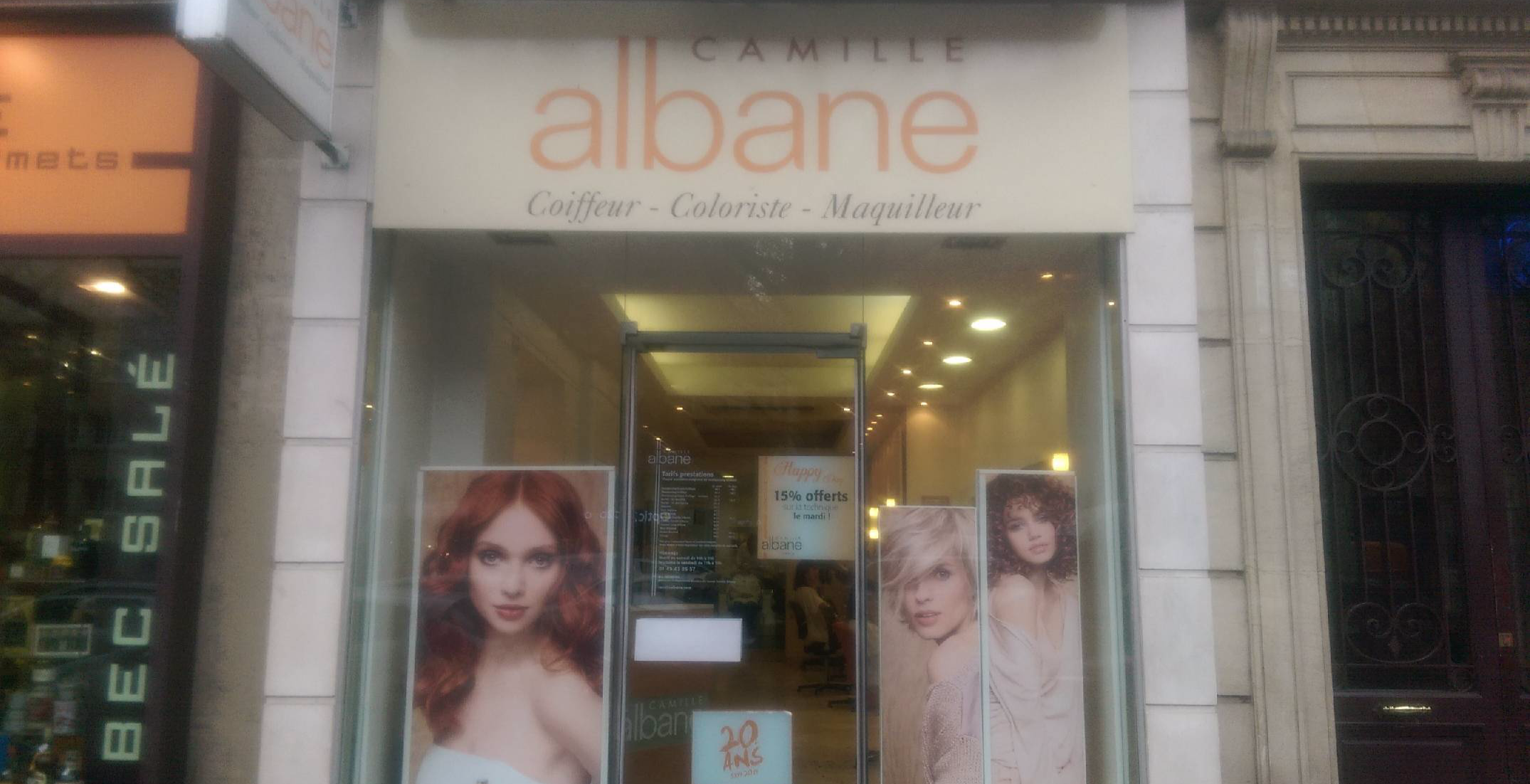 Camille Albane Daumesnil - Coiffeur - Styliste - FERMÉ